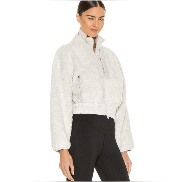 Free People Movement Gear Up Sherpa Jacket in Pearl - Picture 2 of 9